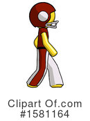 Yellow Design Mascot Clipart #1581164 by Leo Blanchette