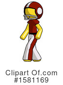 Yellow Design Mascot Clipart #1581169 by Leo Blanchette