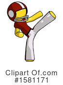 Yellow Design Mascot Clipart #1581171 by Leo Blanchette