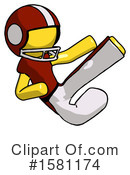 Yellow Design Mascot Clipart #1581174 by Leo Blanchette