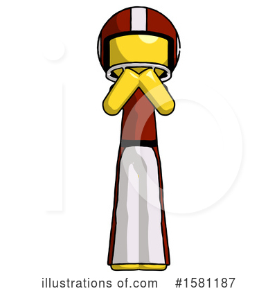 Royalty-Free (RF) Yellow Design Mascot Clipart Illustration by Leo Blanchette - Stock Sample #1581187