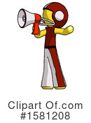 Yellow Design Mascot Clipart #1581208 by Leo Blanchette