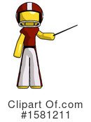 Yellow Design Mascot Clipart #1581211 by Leo Blanchette