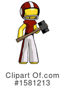 Yellow Design Mascot Clipart #1581213 by Leo Blanchette