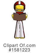 Yellow Design Mascot Clipart #1581223 by Leo Blanchette
