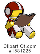 Yellow Design Mascot Clipart #1581225 by Leo Blanchette