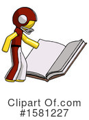 Yellow Design Mascot Clipart #1581227 by Leo Blanchette