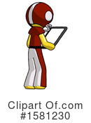 Yellow Design Mascot Clipart #1581230 by Leo Blanchette
