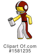 Yellow Design Mascot Clipart #1581235 by Leo Blanchette