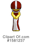 Yellow Design Mascot Clipart #1581237 by Leo Blanchette