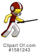 Yellow Design Mascot Clipart #1581243 by Leo Blanchette