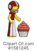 Yellow Design Mascot Clipart #1581245 by Leo Blanchette