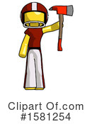 Yellow Design Mascot Clipart #1581254 by Leo Blanchette