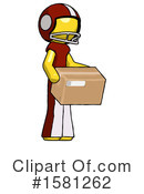 Yellow Design Mascot Clipart #1581262 by Leo Blanchette