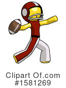 Yellow Design Mascot Clipart #1581269 by Leo Blanchette