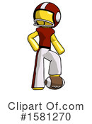 Yellow Design Mascot Clipart #1581270 by Leo Blanchette
