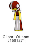 Yellow Design Mascot Clipart #1581271 by Leo Blanchette