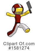 Yellow Design Mascot Clipart #1581274 by Leo Blanchette