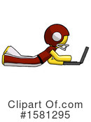 Yellow Design Mascot Clipart #1581295 by Leo Blanchette