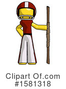 Yellow Design Mascot Clipart #1581318 by Leo Blanchette