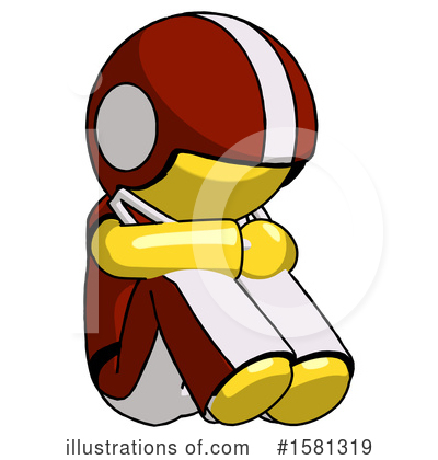 Royalty-Free (RF) Yellow Design Mascot Clipart Illustration by Leo Blanchette - Stock Sample #1581319