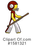Yellow Design Mascot Clipart #1581321 by Leo Blanchette
