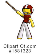 Yellow Design Mascot Clipart #1581323 by Leo Blanchette