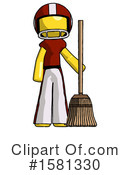 Yellow Design Mascot Clipart #1581330 by Leo Blanchette