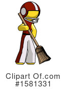 Yellow Design Mascot Clipart #1581331 by Leo Blanchette