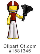Yellow Design Mascot Clipart #1581346 by Leo Blanchette