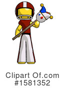 Yellow Design Mascot Clipart #1581352 by Leo Blanchette