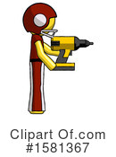 Yellow Design Mascot Clipart #1581367 by Leo Blanchette