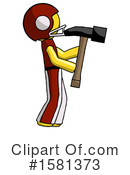 Yellow Design Mascot Clipart #1581373 by Leo Blanchette