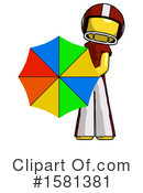 Yellow Design Mascot Clipart #1581381 by Leo Blanchette
