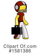 Yellow Design Mascot Clipart #1581386 by Leo Blanchette