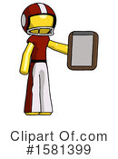 Yellow Design Mascot Clipart #1581399 by Leo Blanchette