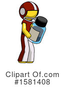 Yellow Design Mascot Clipart #1581408 by Leo Blanchette