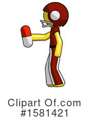 Yellow Design Mascot Clipart #1581421 by Leo Blanchette