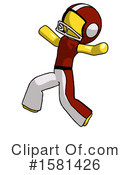 Yellow Design Mascot Clipart #1581426 by Leo Blanchette