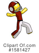 Yellow Design Mascot Clipart #1581427 by Leo Blanchette