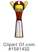 Yellow Design Mascot Clipart #1581432 by Leo Blanchette