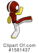 Yellow Design Mascot Clipart #1581437 by Leo Blanchette
