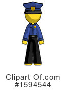 Yellow Design Mascot Clipart #1594544 by Leo Blanchette