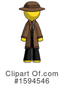 Yellow Design Mascot Clipart #1594546 by Leo Blanchette