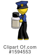 Yellow Design Mascot Clipart #1594553 by Leo Blanchette