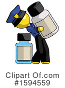 Yellow Design Mascot Clipart #1594559 by Leo Blanchette