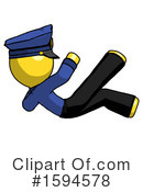 Yellow Design Mascot Clipart #1594578 by Leo Blanchette
