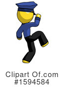 Yellow Design Mascot Clipart #1594584 by Leo Blanchette