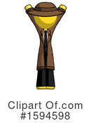 Yellow Design Mascot Clipart #1594598 by Leo Blanchette