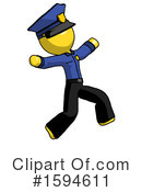 Yellow Design Mascot Clipart #1594611 by Leo Blanchette